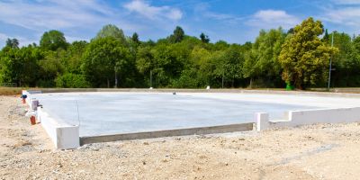 Commercial Slab Construction in Katy, TX